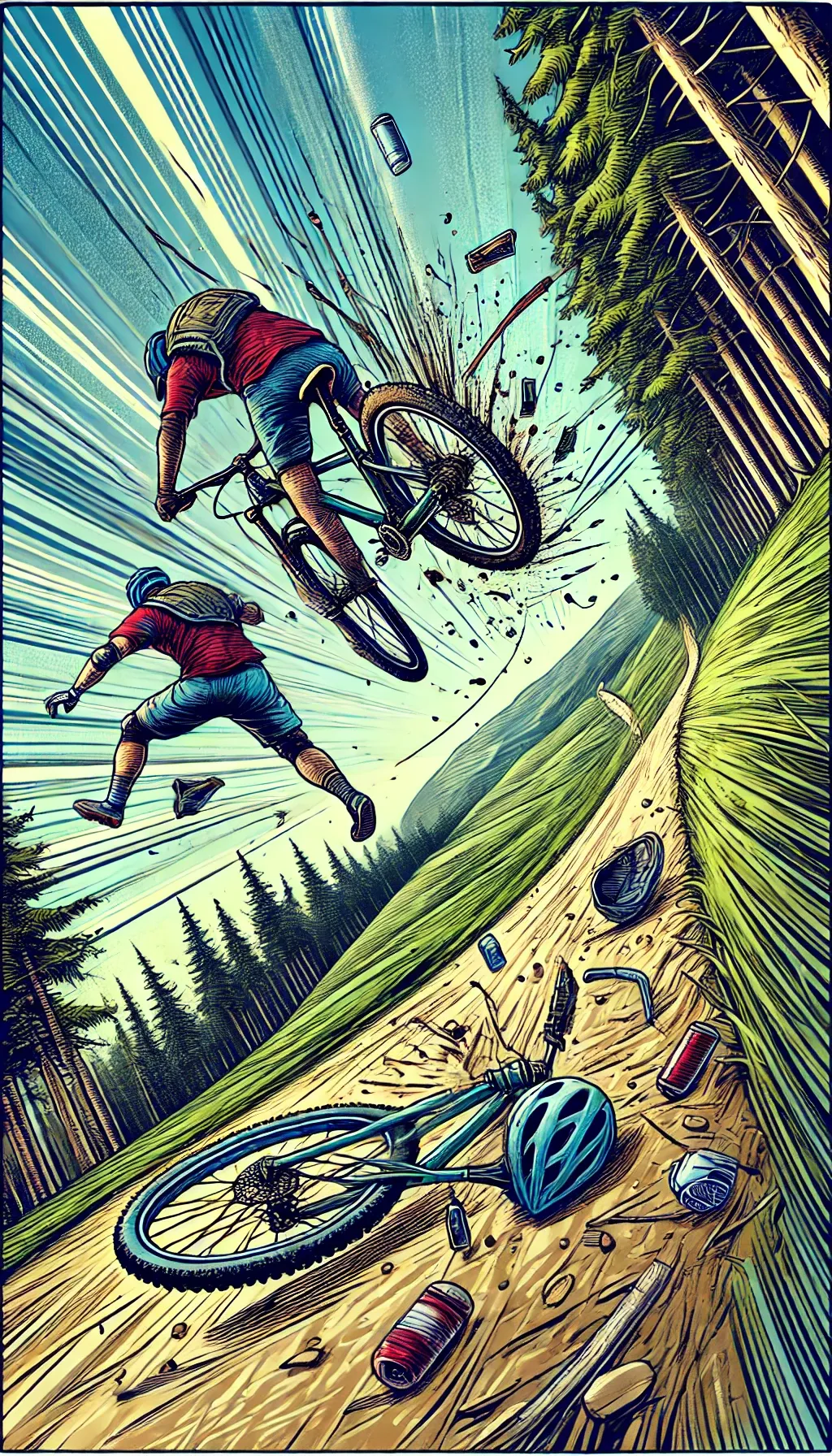 Bicycle Accident Illustration Dec 4 2024 (1) Auto Accident Injury Lawyers in Los Angeles