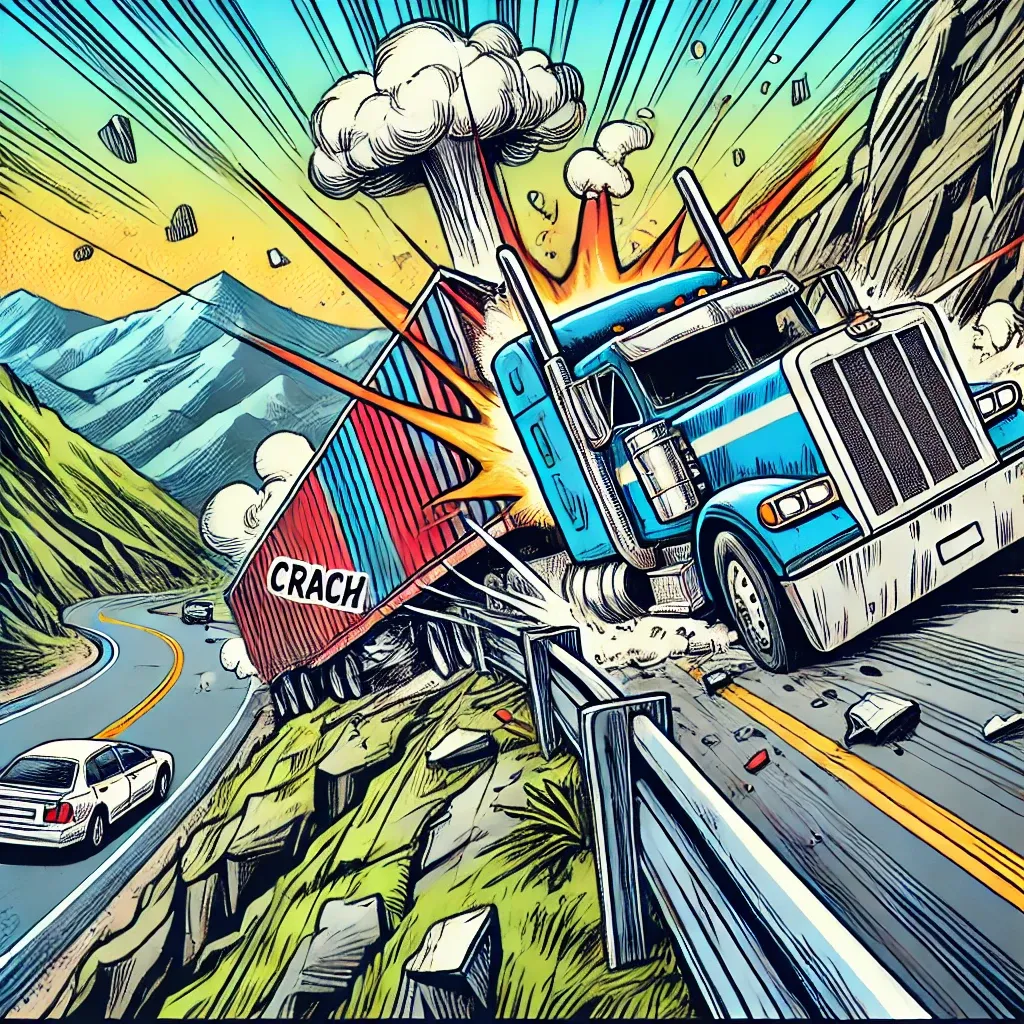 Truck Accident Illustration Dec 4 2024 (2) Los Angeles Car Accident Attorneys