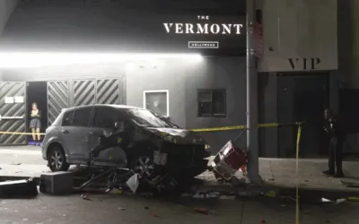 Hollywood Car Crash Injures 30 Bystanders